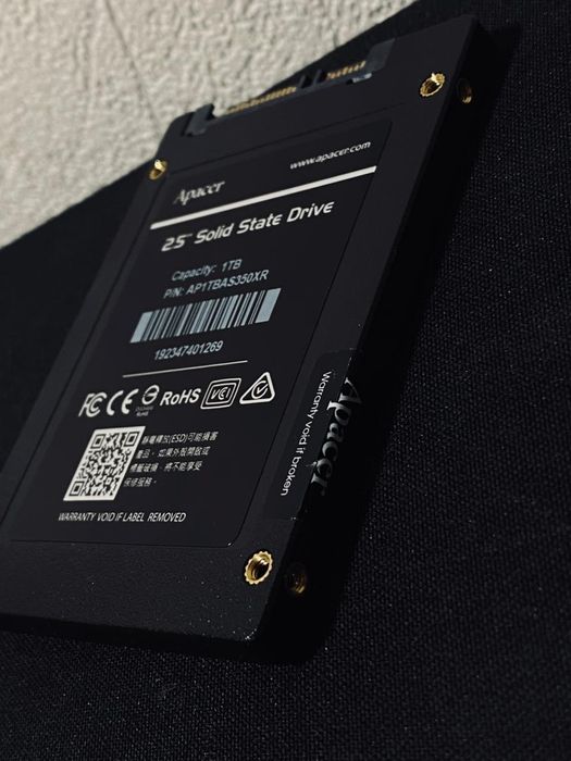 SSD диск Apacer AS350X 1TB