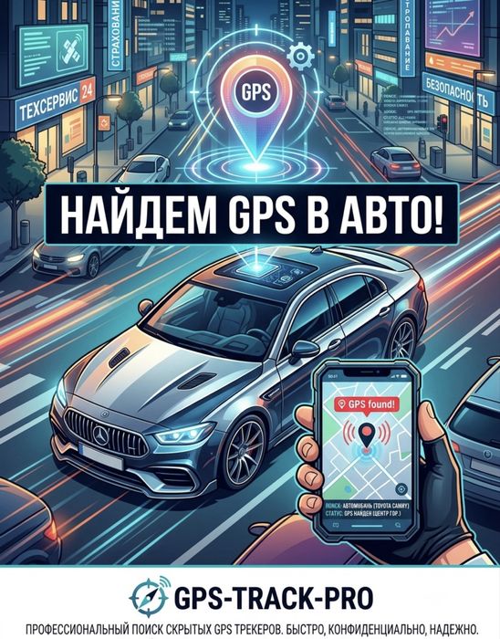 GPS детектор, табамыз