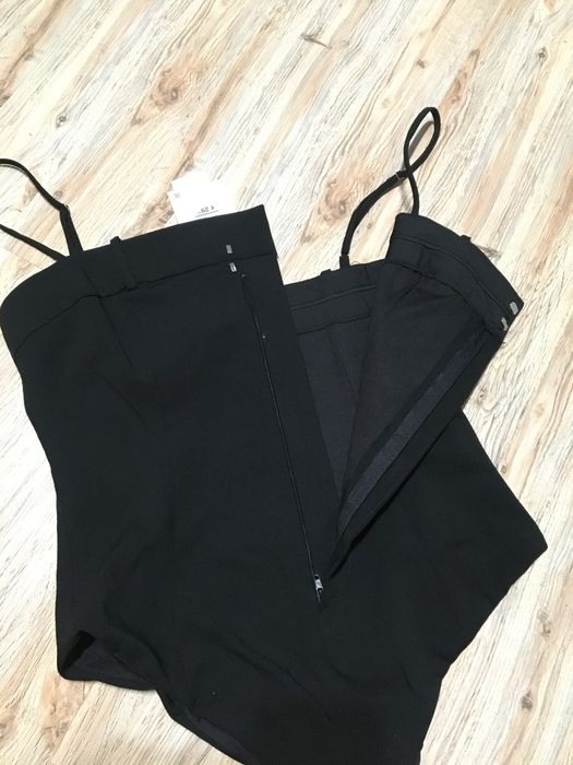 Body negru asimetric Zara