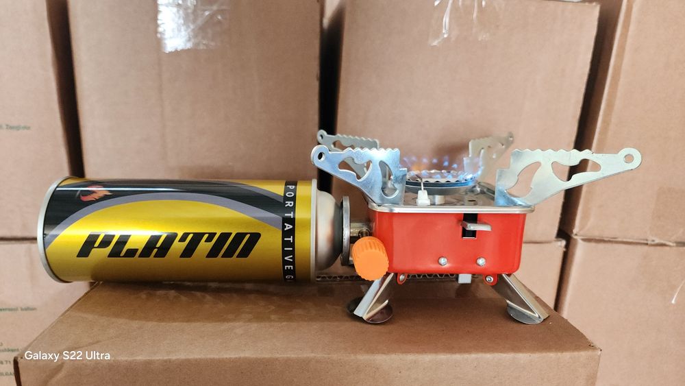 Gaz. Garelka. Spichka