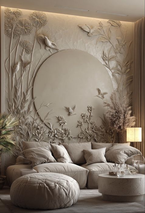 Барельеф. Гипсовая работа. Гипсовые панно.