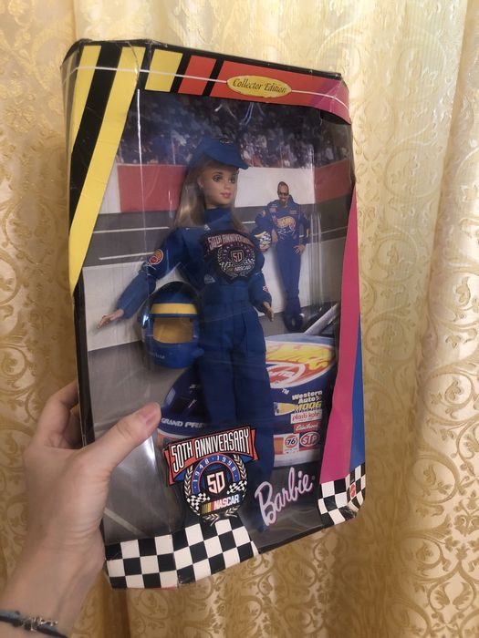 Barbie Nascar коллекционная
