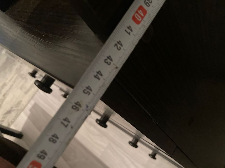 Комод пеленальный, цвет темный