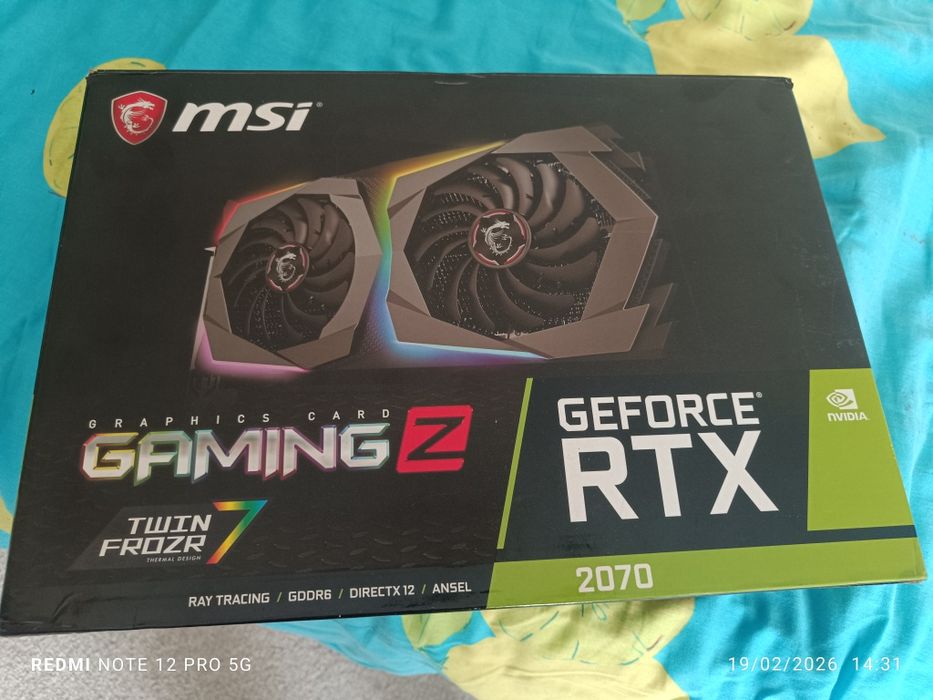 Rtx 2070 MSI Gaming Z RGB