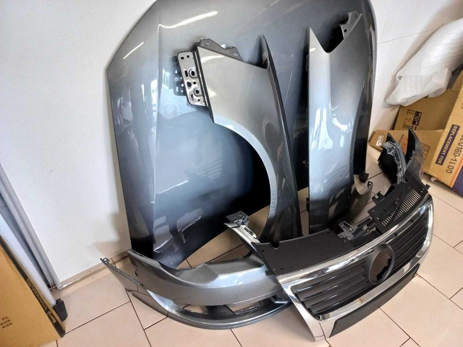 Fata Completa Bara + Capota + Aripa Fata VW Passat B6 05-11 LA7T-Gri