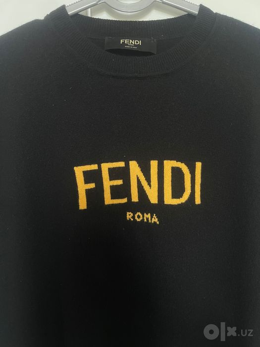 Fendi Roma джемпер шерсть оригинал S/M