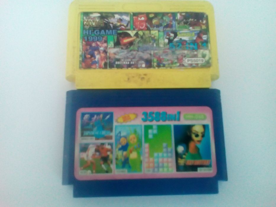 Casete jocuri Famicom Famiclone; pretul e pe bucata