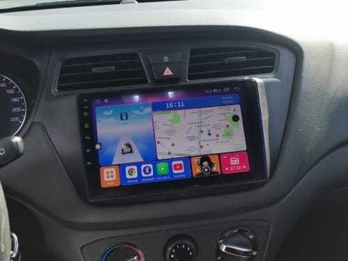 Navigatie Android Hyundai i20 Waze YouTube GPS USB casetofon