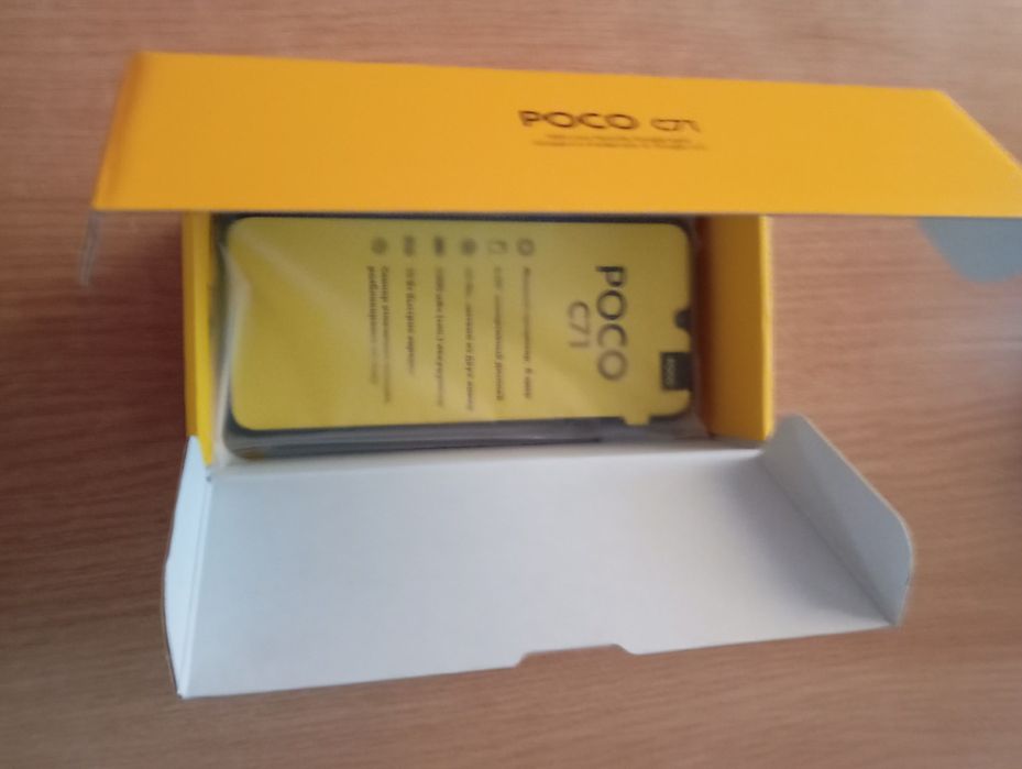 Продам новый телефон оригинал  Poco с71 Poco с71