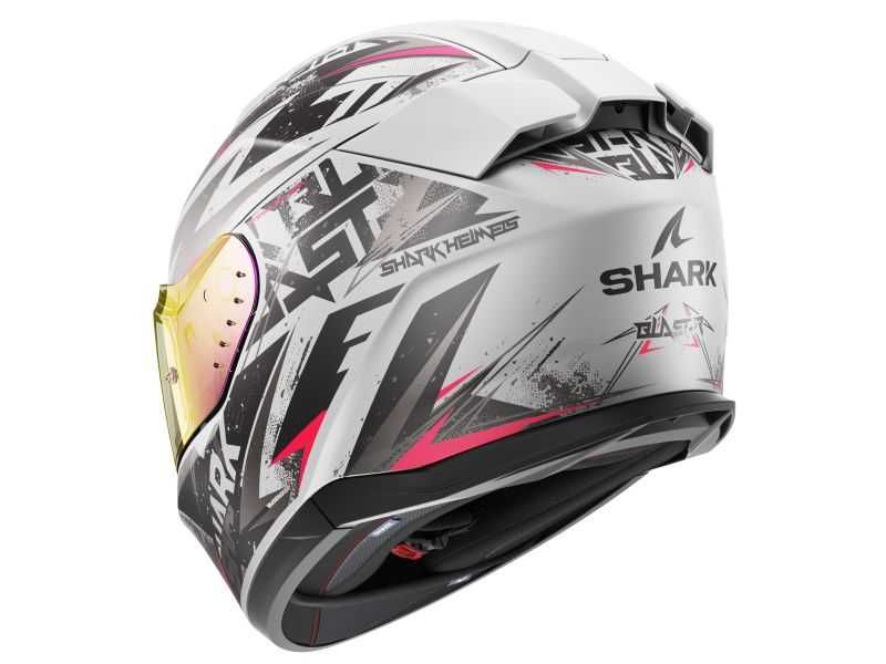 Mото Каска SHARK D-SKWAL 3 R-BLAST MATT, очила, плака, подбрадник