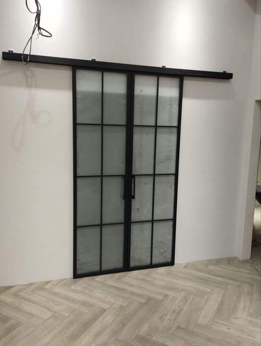 Межкомнатная раздвежная дверь/Двери из ролика/Механизм