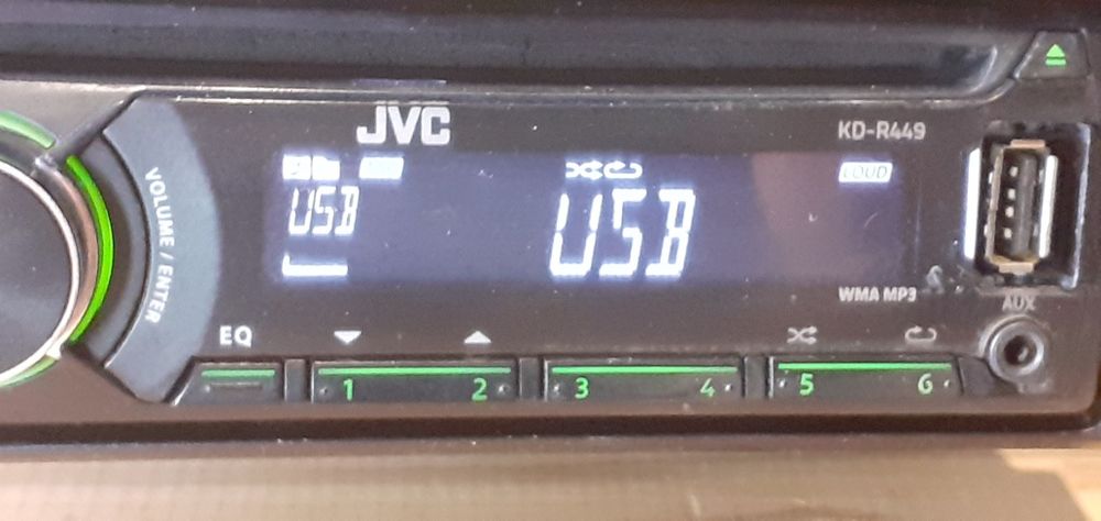 Автомагнитола JVC , Оригинал , (Встроеный Bluetooth)