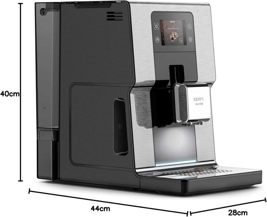 Кафемашина Krups EA876D10 Intuition Experience, 15bar, 17 напитки, тъч