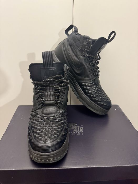 Nike Lunar Force 1 Duckboot Маратонки Triple Black | EU 40