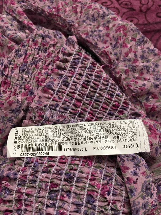 ZARA ефирна риза Л