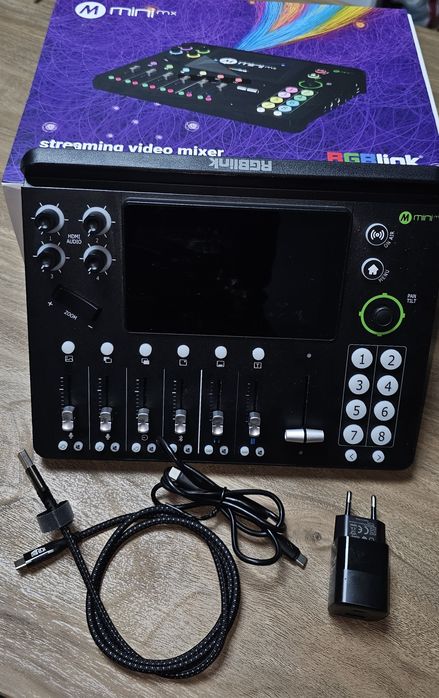 RGBlink Mini MX Mixer Productie Audio-Video 4K Multicanal