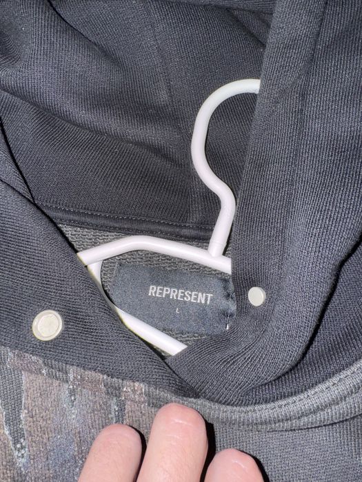 REPRESENT Vulture Hoodie(nu gucci lv nike adidas off boss levis)