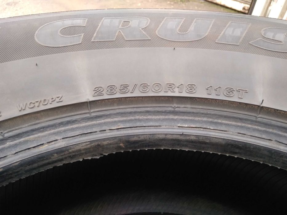 Продам шины bridgestone 285/60/18