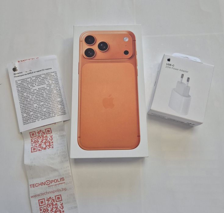Чисто нов! Iphone 17 Pro Max 512GB Cosmic Orange/Гаранция
