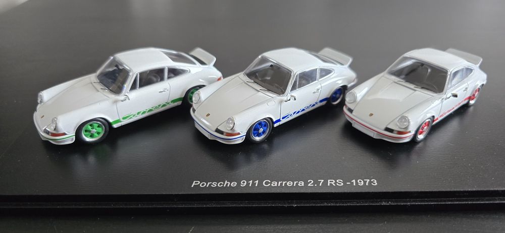 Machete Porsche 911 Carrera 2.7 RS (1973) – Schuco Edition 1:43 – Set