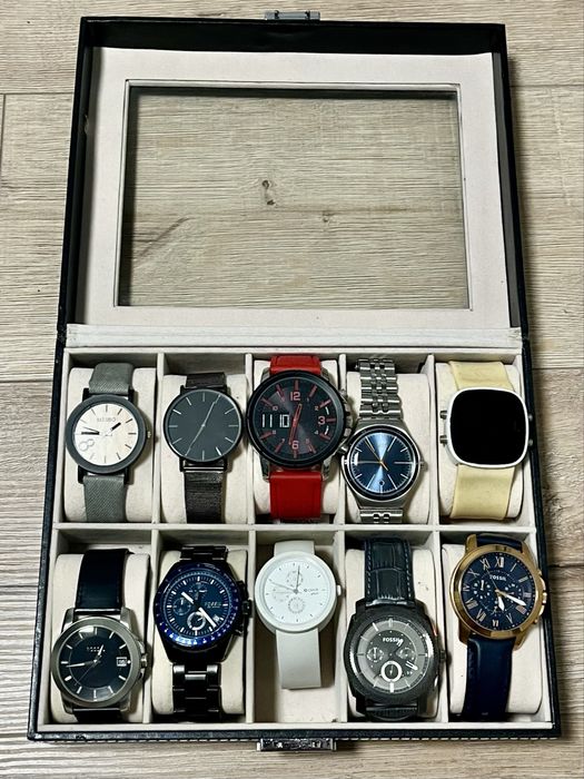 Cutie Caseta Ceasuri Bratari + Ceasuri