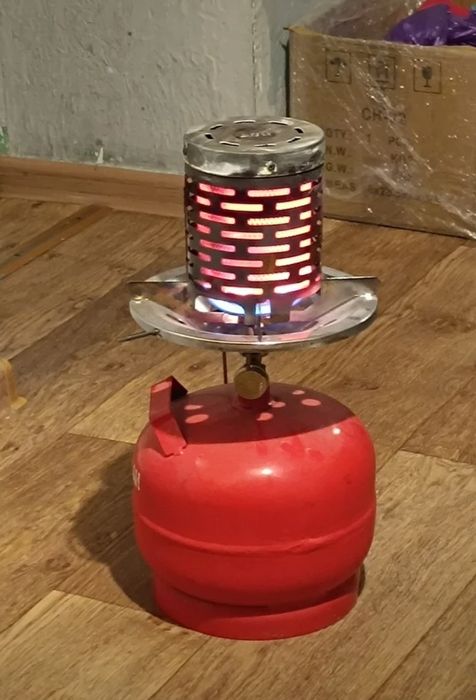 Новый обогреватель и тепловая пушка.