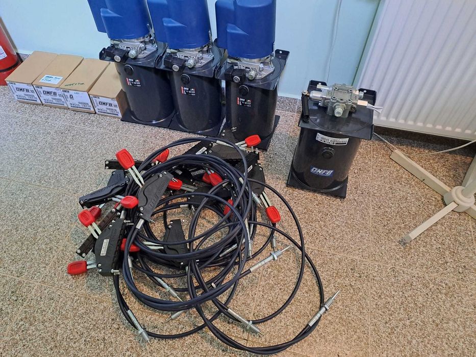 Cablu cu maneta pt basculare si bazin cu distribuitor  !