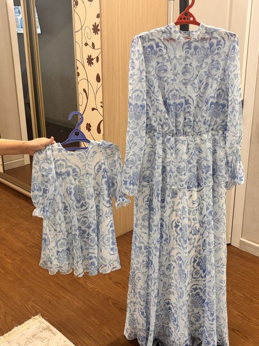 Продам нарядные платья, « мама и дочка»