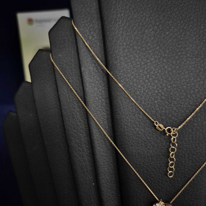 ( B31455.4 / Ag28 Doi Baieti ) Lant Aur 14K - 2.91 grame / 1309 lei