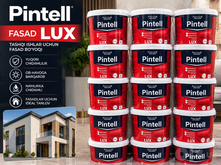 Pintell Fasad emulsiya LUX 15L
