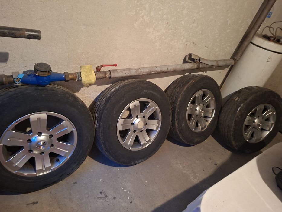 Усилени лети джанти 16" за Mercedes/ Rexton / VW Crafter (6x130) – БЕЗ КРИВИНИ И заварки