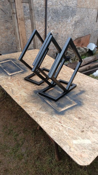 Suport metalic lemne