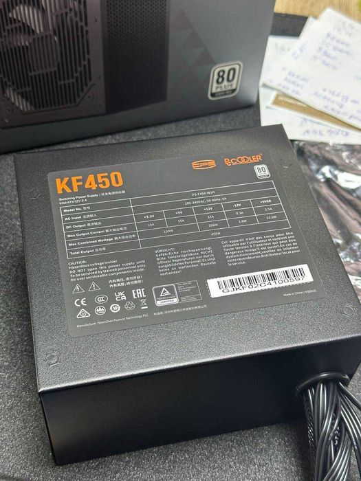 Блок питания ATX 450 W PCCooler KF450 (НОВЫЙ)