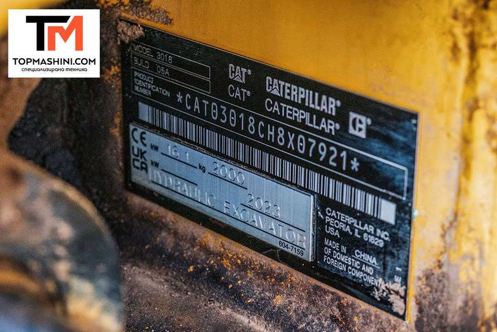 Мини багер CAT 301.8