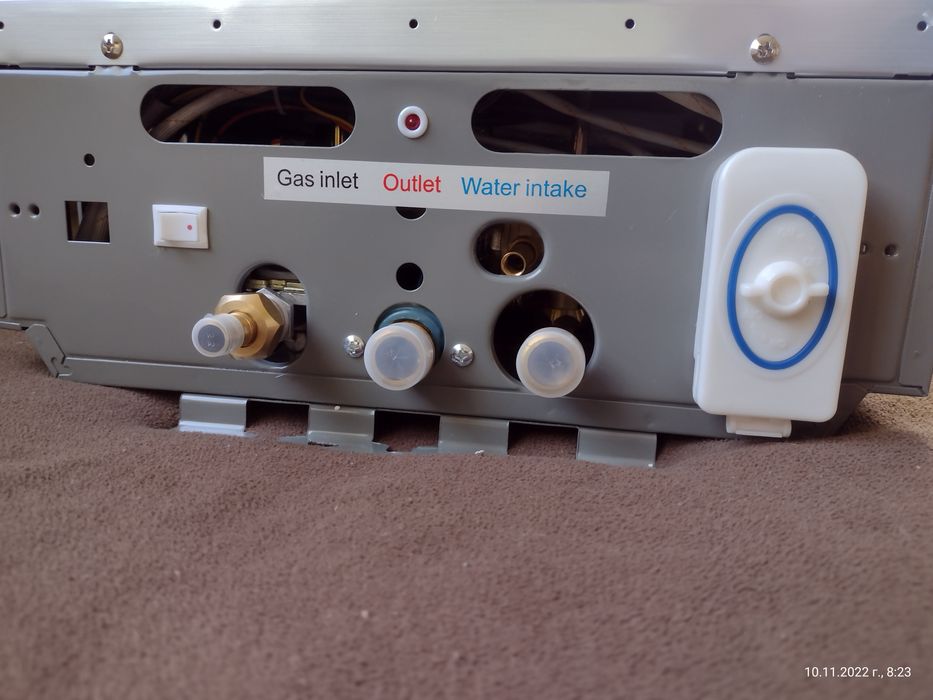 НОВ! 20kw-10л/мин. газов бойлер. 20кв/ч. за каравана кемпер палатка