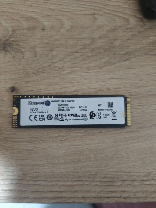 Kingston NVMe 4tb