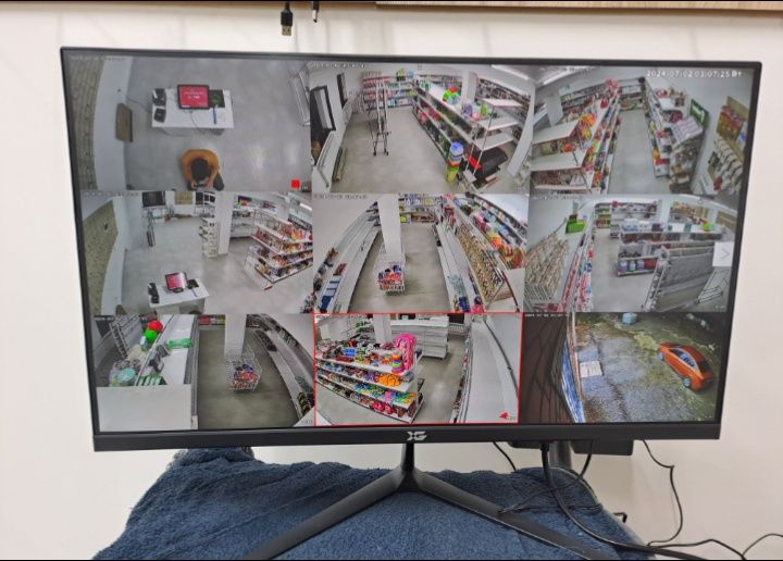 Установка камера