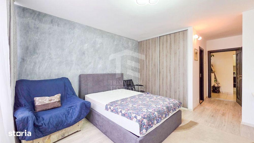 Apartament 2 cam. 60mp din 2 garsoniere, mobilat, Dumbrăvița 2 ITN — fotografia 3