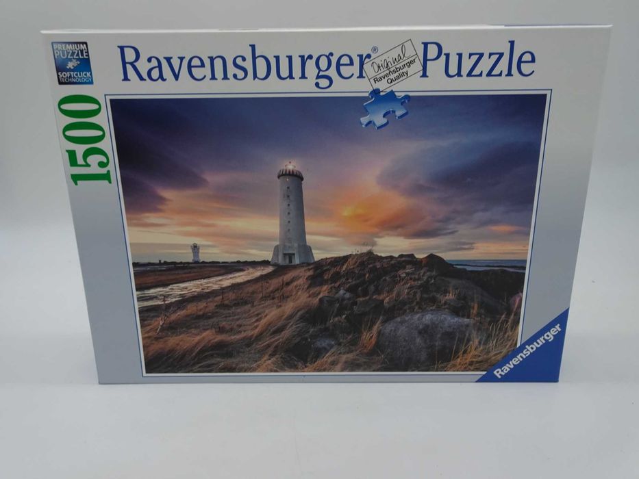 Puzzle Ravensburger - Farul din Akranes, Islanda, 1500 piese