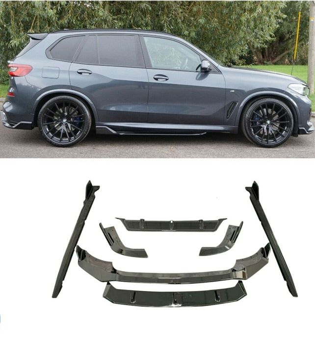 Pachet Prelungiri Praguri Bara fata Difuzor Led BMW X5 G05