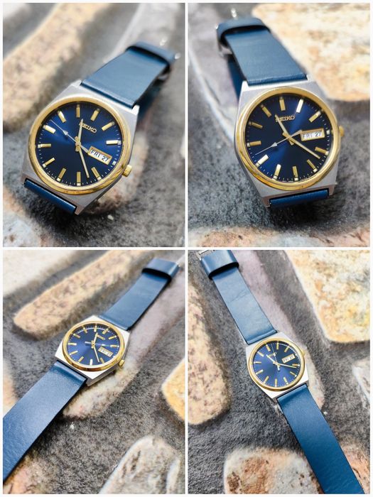 Seiko Calibru 7N43C
Cristal mineral nou 
Baterie nouă
Curea din piele