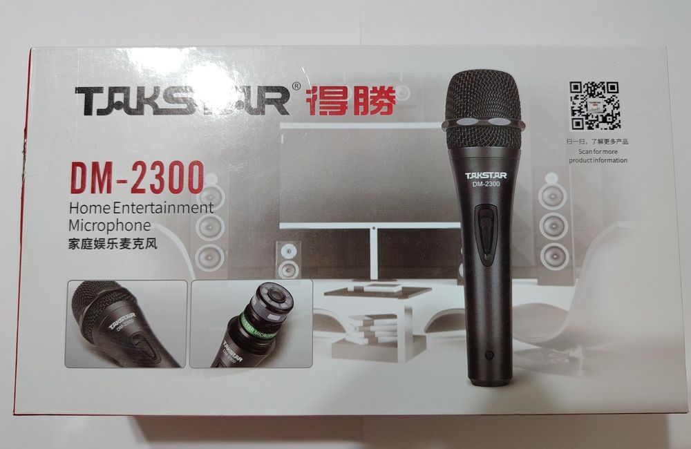 Новый микрофон Takstar DM-2300 / караоке / XLR