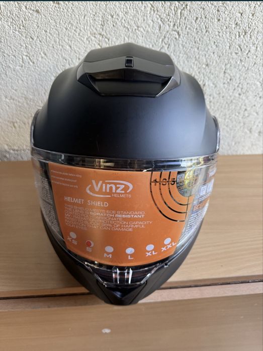 Casca moto flip-up Vinz Santos , marimea L, NOU