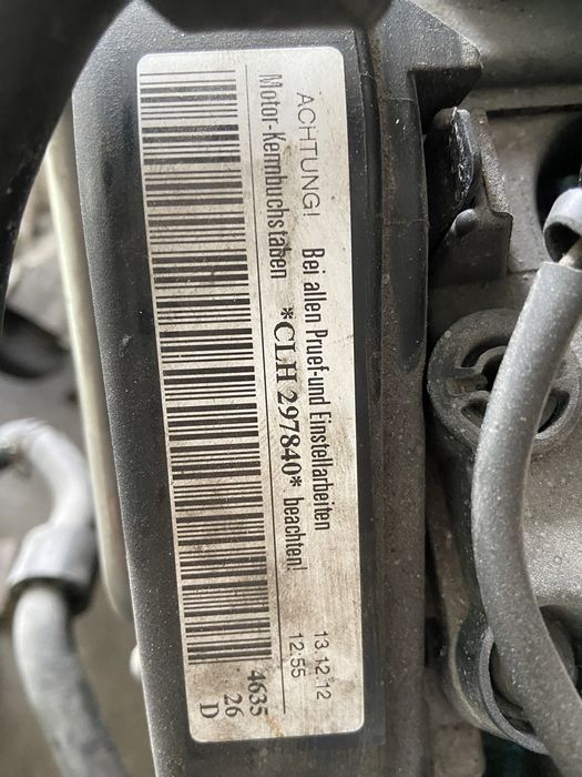 Двигател Audi/Vw 1.6tdi CLH