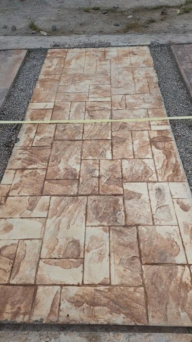 Печатный бетон ташкент