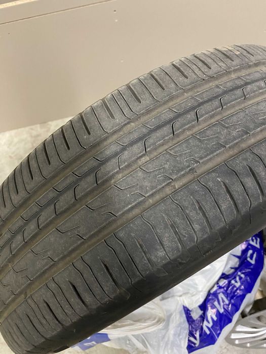 4 Летни Гуми Continental с джанти и тасове Fiat 185/65 15R DOT2421 Джанти 4*98