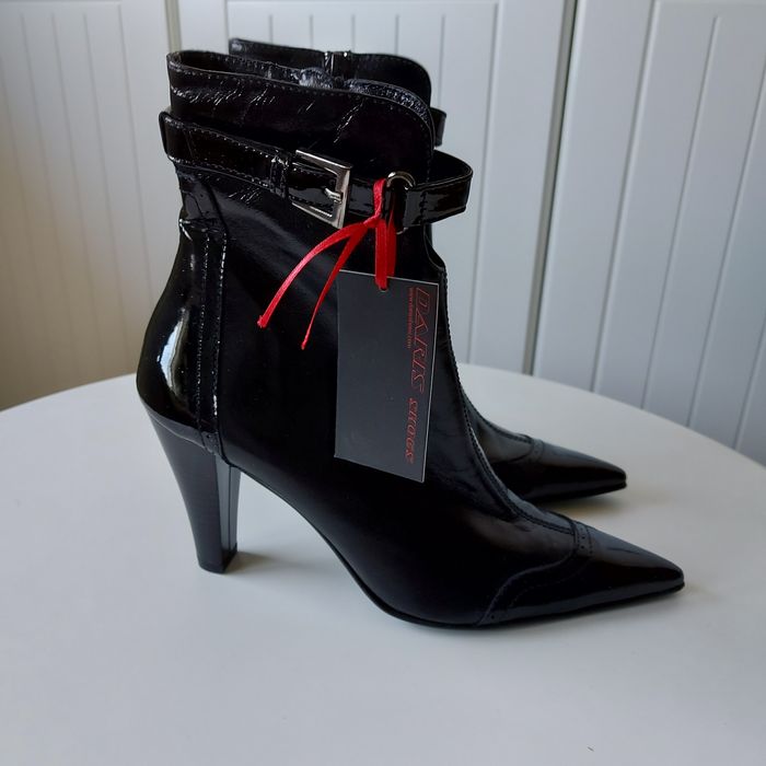 Италиански  боти от естествена кожа.