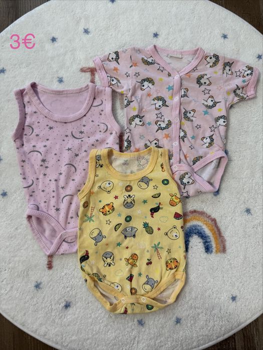 Дрешки за момиче 0-3м