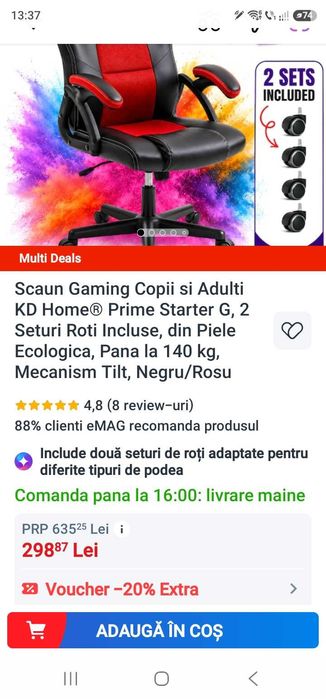 Mobilier scaun birou