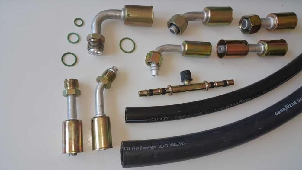 Кримпване / кербоване на маркучи за климатици